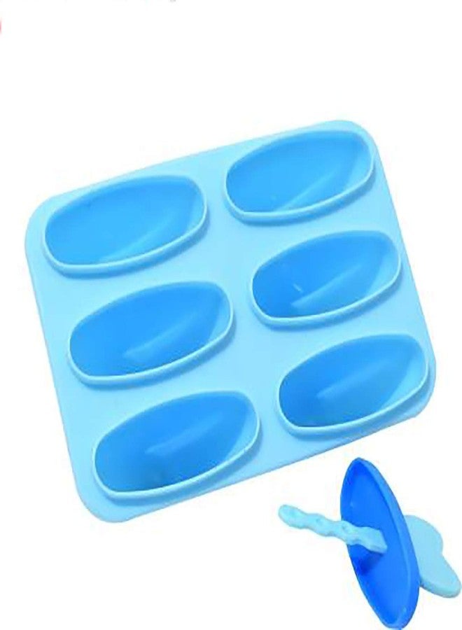 Unequetrend Homemade Popsicle Molds Shapes, Ice Cream Molds for Adults Kids Food Grade Ice Molds with Reusable Plastic Popsicle Sticks, 8 & 6 Molds BPA-Free, Ice Pop Mold for Home Kitchen Combo - Image 3